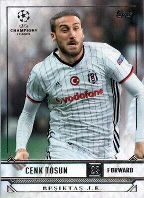 Cenk Tosun #19 2016 Topps UEFA Champions League Showcase