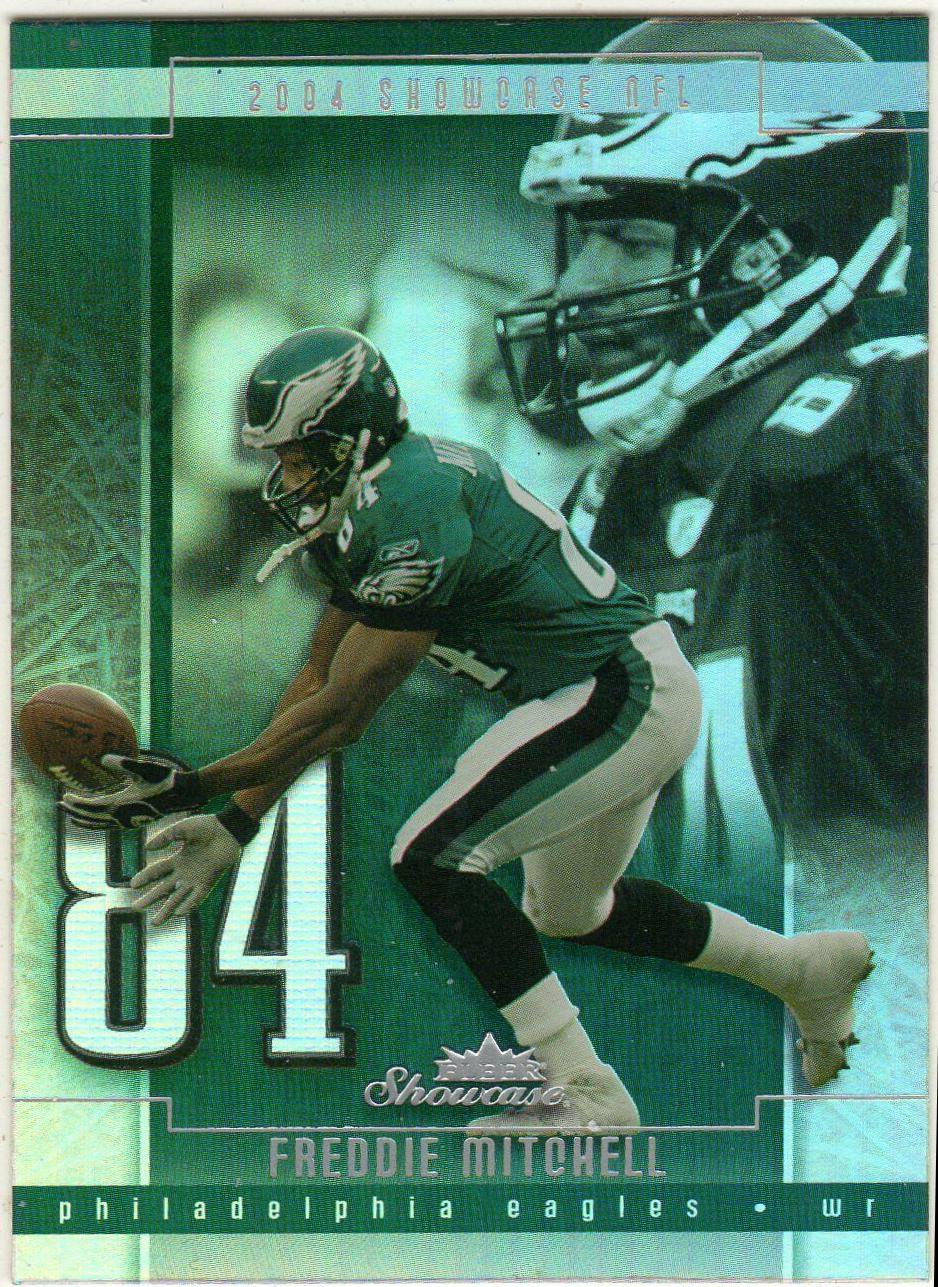 Freddie Mitchell #8 Football Cards 2004 Fleer Showcase