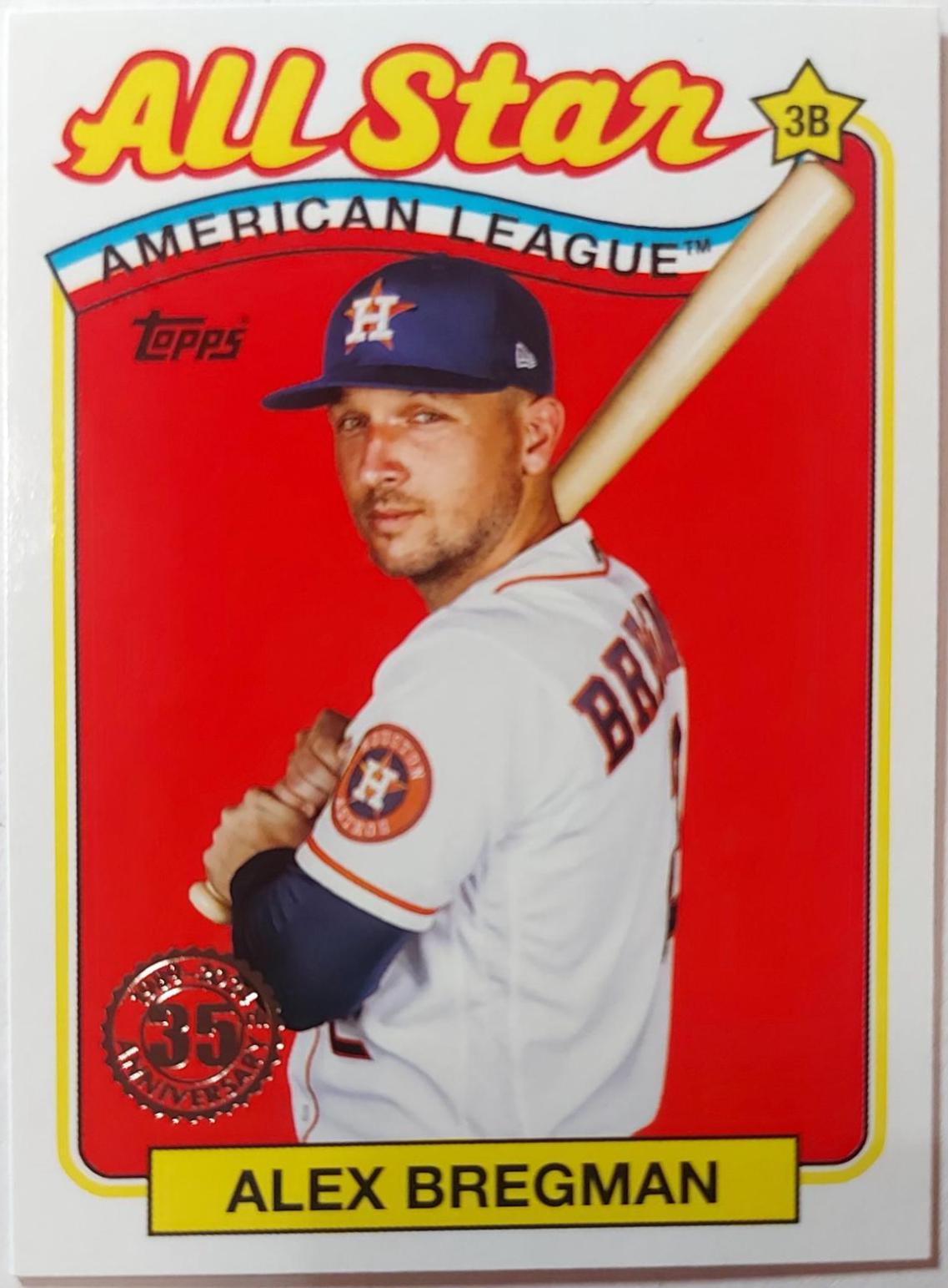 Alex Bregman #89ASB-22 Baseball Cards 2024 Topps 1989 All-Stars