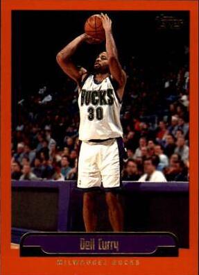 Dell Curry #30 Basketball Cards 1999 Topps