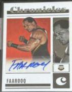 Faarooq #10 Wrestling Cards 2023 Panini Chronicles WWE Signature