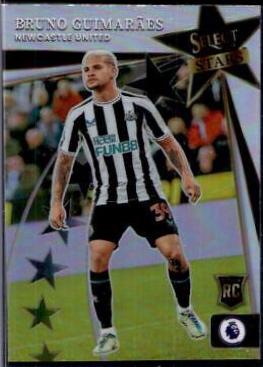 Bruno Guimaraes #24 Soccer Cards 2022 Panini Select Premier League Stars