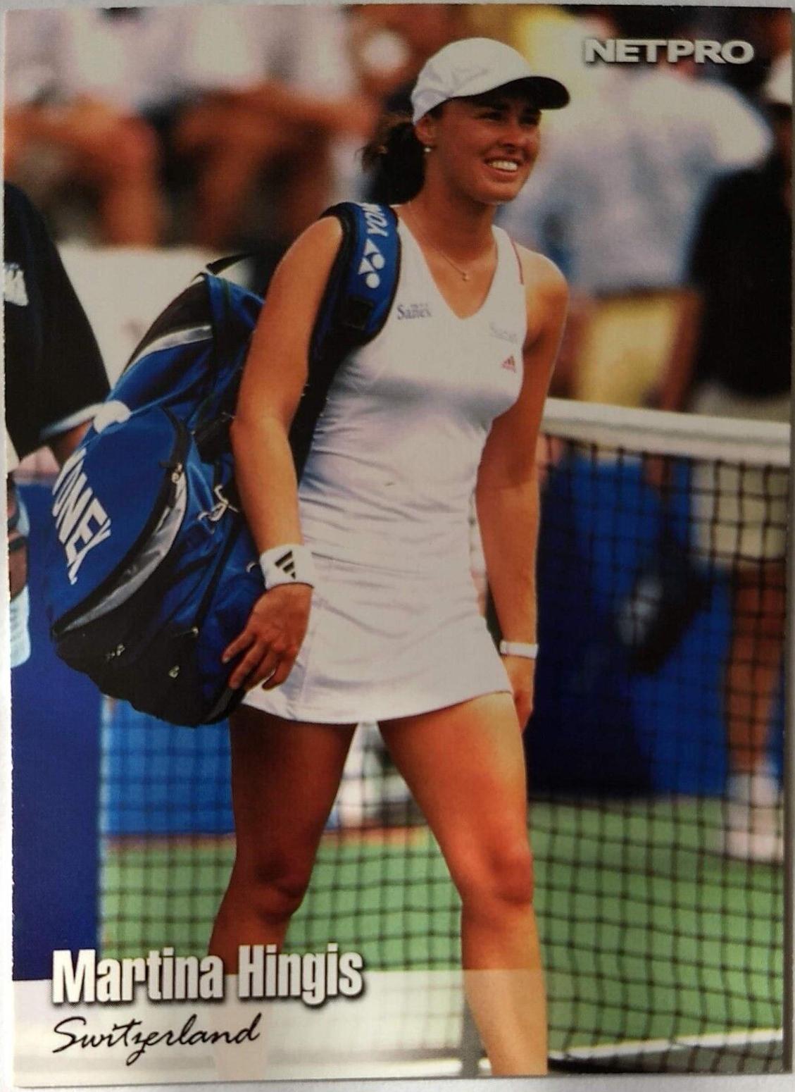 Martina Hingis #12 Tennis Cards 2003 NetPro