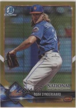Noah Syndergaard [Gold Refractor] #BNR-NS