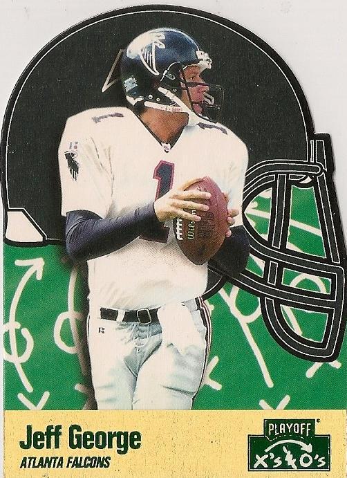 Jeff George #102 Football Cards 1996 Playoff Prime X's and O's