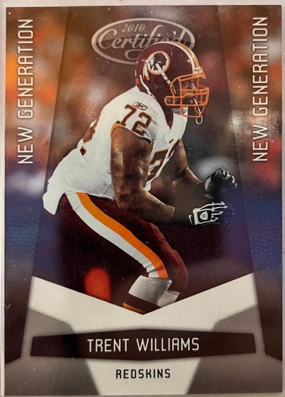 Trent Williams #269 Football Cards 2010 Panini Certified