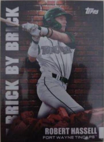 Robert Hassell #BB-13 Baseball Cards 2022 Topps Pro Debut Brick by Brick