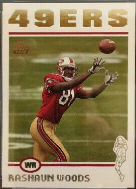 Rashaun Woods #355 Football Cards 2004 Topps