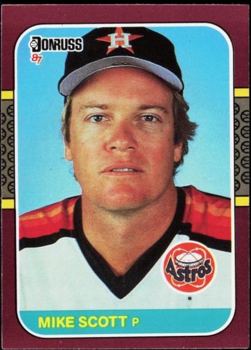 Mike Scott #15 1987 Donruss Opening Day Baseball