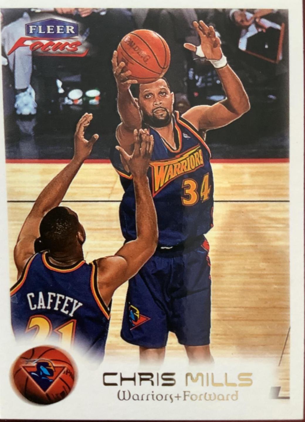 Chris Mills #48 1999-00 Fleer Focus Basketball