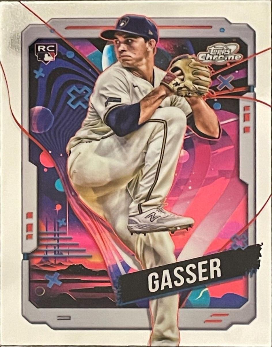 Robert Gasser #141 Baseball Cards 2024 Topps Cosmic Chrome