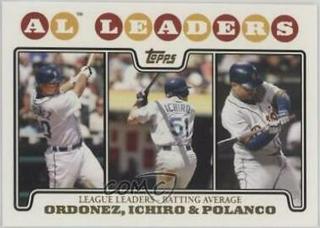 Ichiro, Magglio Ordonez, Placido Polanco
