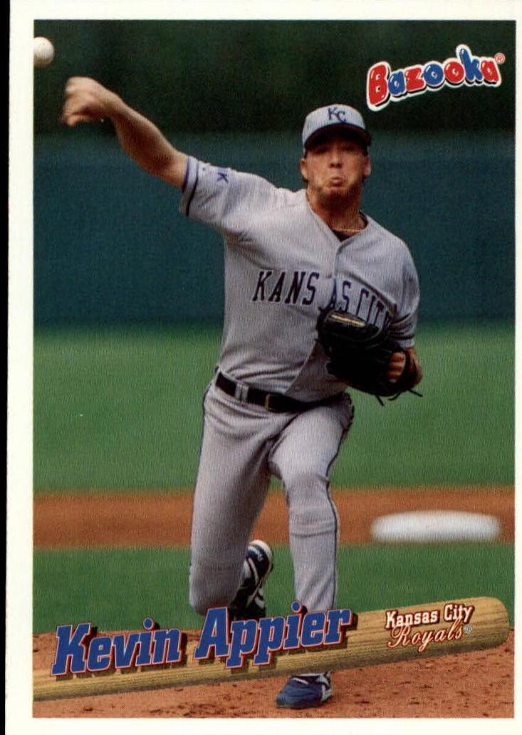 Kevin Appier #51 Baseball Cards 1996 Bazooka