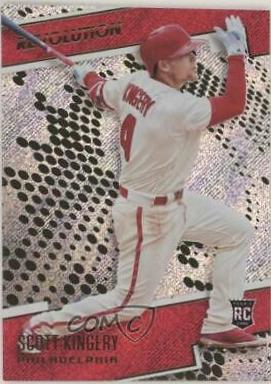 Scott Kingery #10 Baseball Cards 2018 Panini Chronicles Revolution