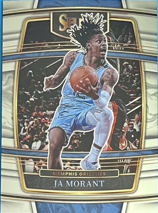 Ja Morant #75 Basketball Cards 2021 Panini Select