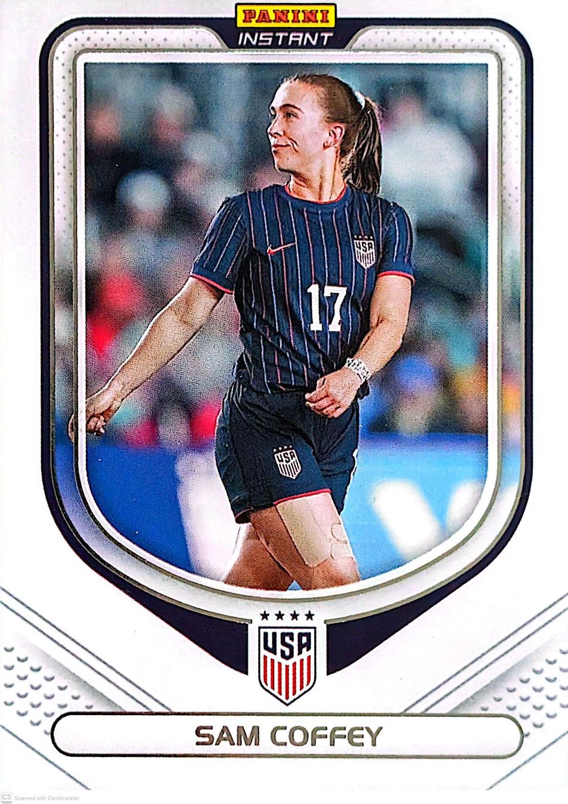 Sam Coffey #15 2026 Panini Instant US Soccer