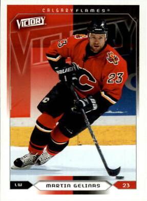 Martin Gelinas #28 Hockey Cards 2005 Upper Deck Victory
