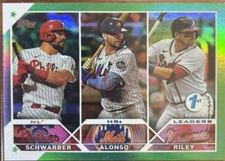 Austin Riley, Kyle Schwarber, Pete Alonso