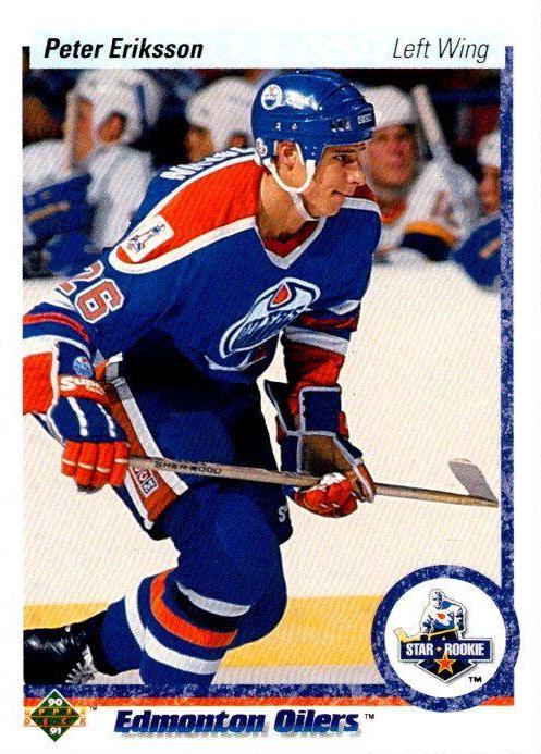 Peter Eriksson #145 Hockey Cards 1990 Upper Deck