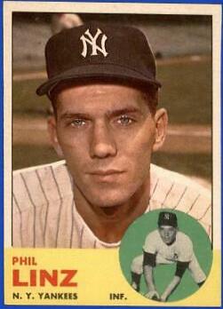Phil Linz #264 1963 Topps Baseball