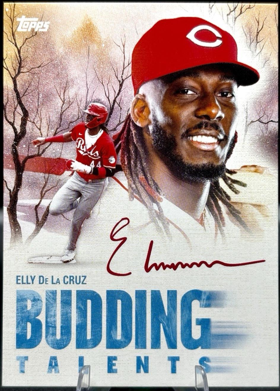 Elly De La Cruz #BT-13 Prices | 2025 Topps X Bob Ross Budding