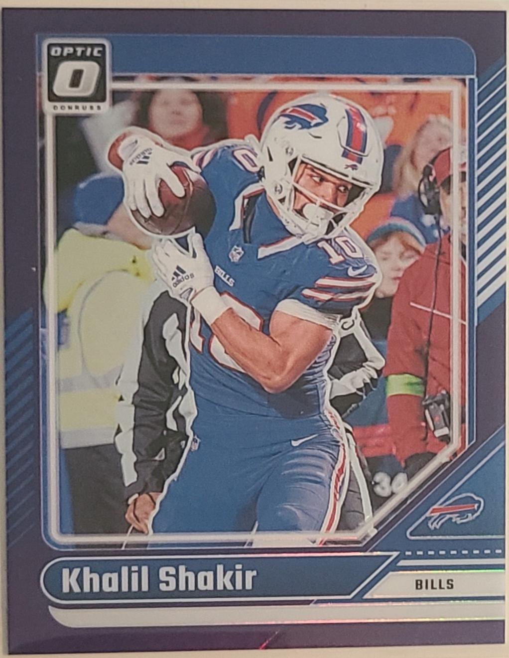 Khalil Shakir #23 2024 Panini Donruss Optic Football