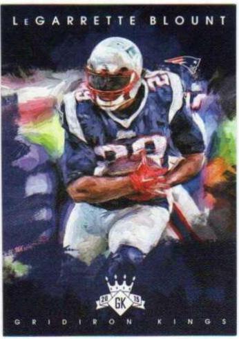 LeGarrette Blount #9 Football Cards 2015 Panini Gridiron Kings