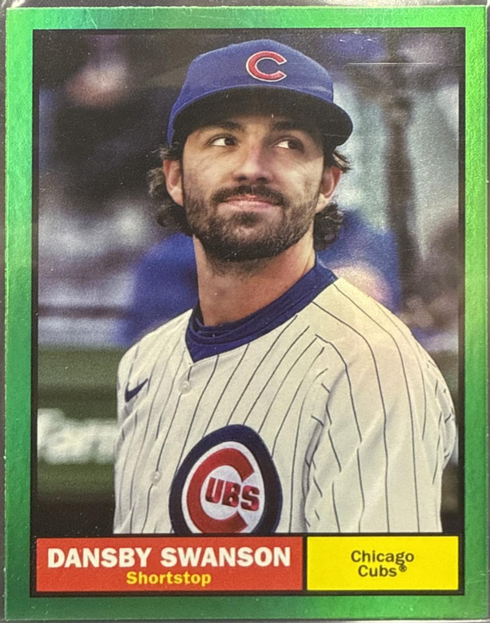 Dansby Swanson [Green Foilboard] #89