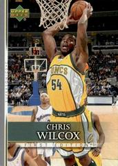 Chris Wilcox #77 Basketball Cards 2007 Upper Deck First Edition Prices