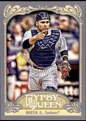 Russell Martin #5 Baseball Cards 2012 Topps Gypsy Queen