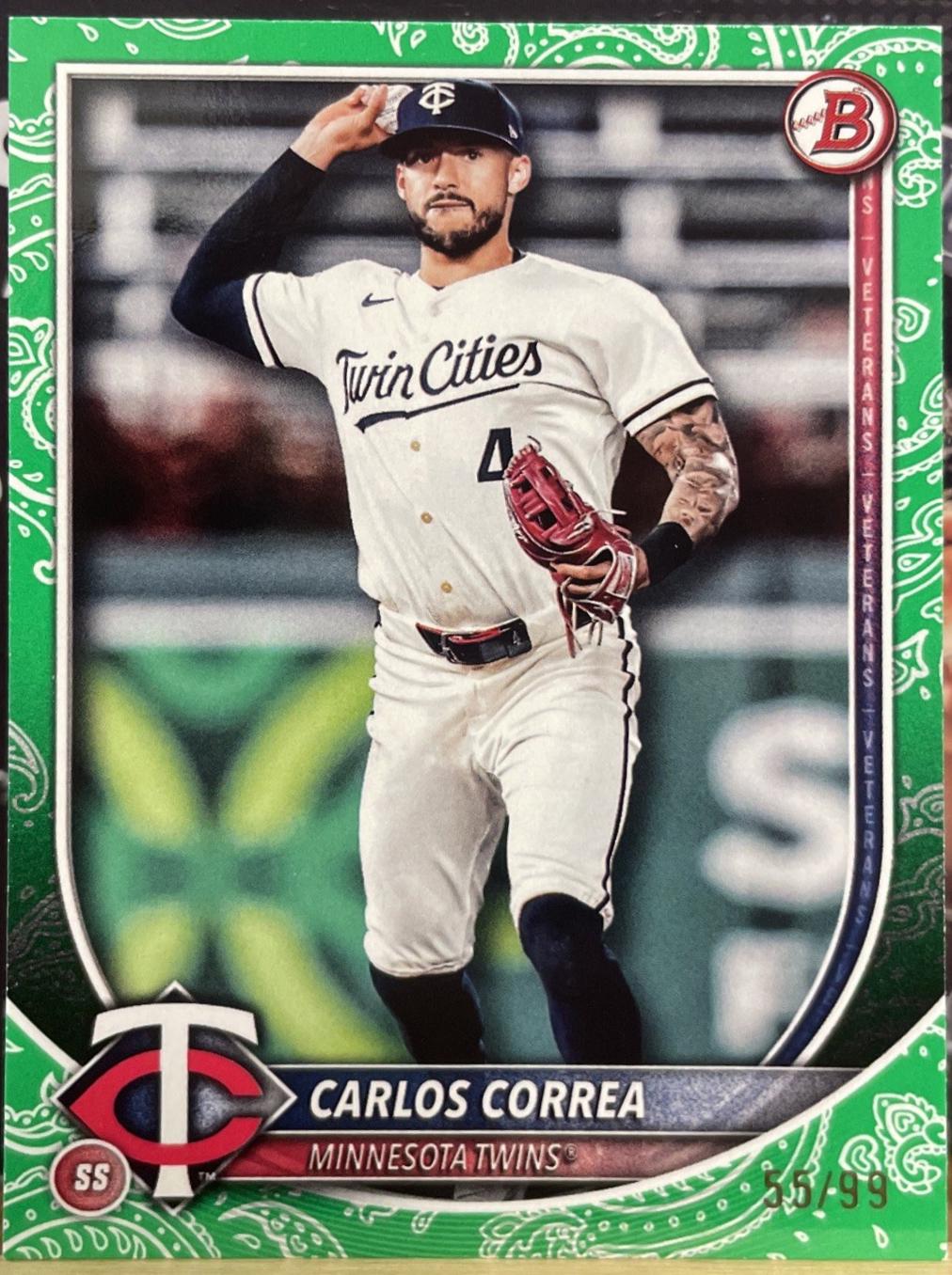 Carlos Correa [Green Pattern] #73