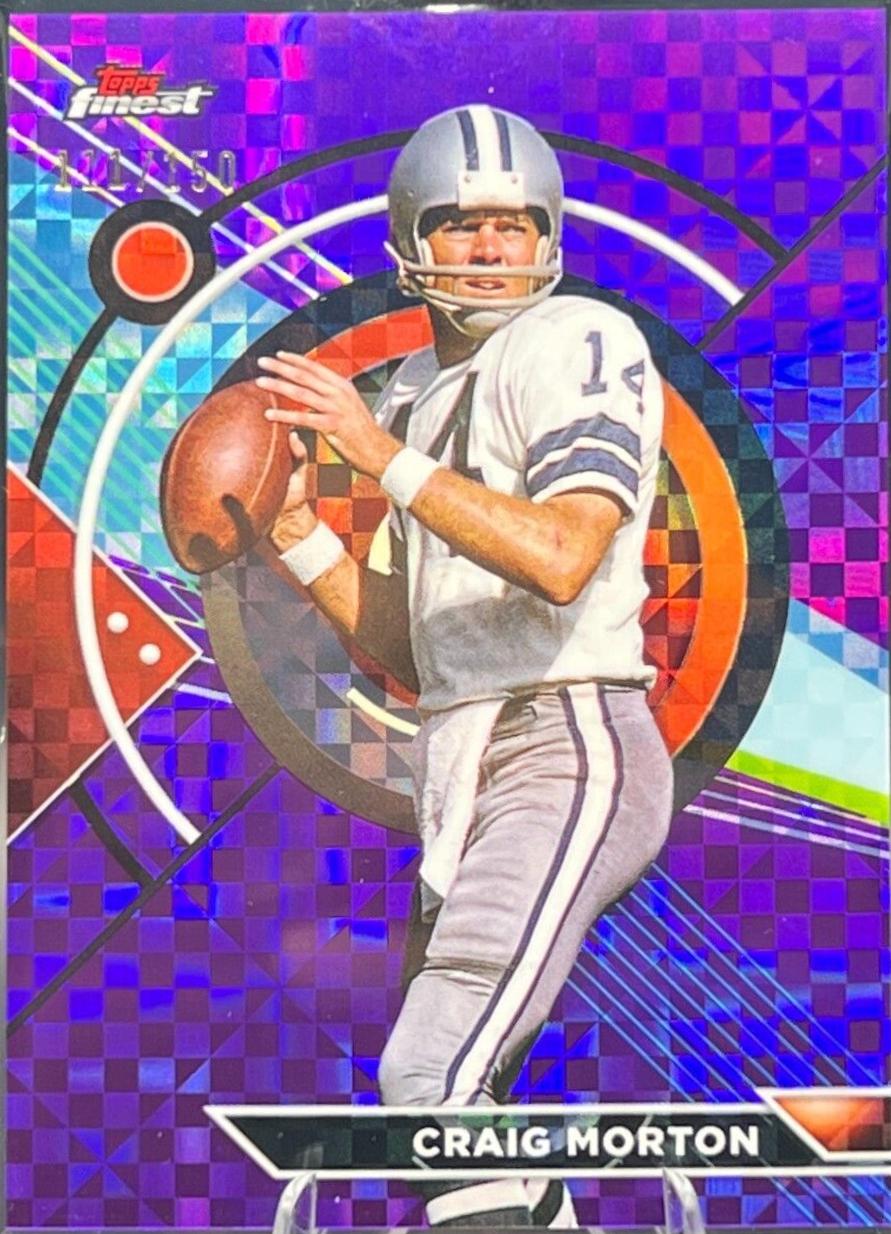 Craig Morton [Purple Checkerboard Refractor] #182