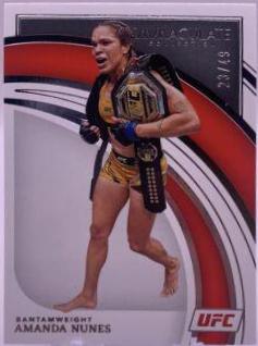 Amanda Nunes #23 Ufc Cards 2022 Panini Immaculate UFC