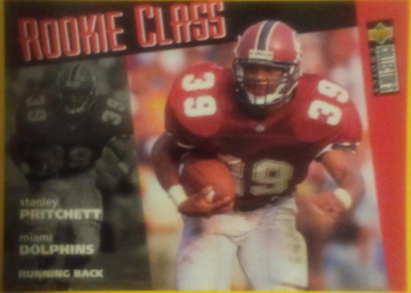 Stanley Pritchett #38 Football Cards 1996 Collector's Choice