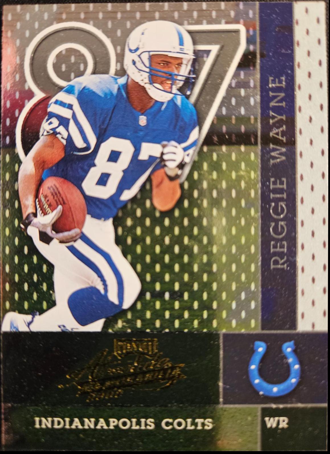 Reggie Wayne #112 2002 Playoff Absolute Memorabilia Football