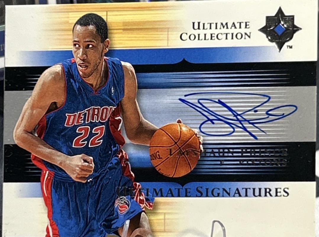 Tayshaun Prince #US-TP 2005 Ultimate Collection Signature Basketball