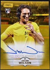 Jacob Wilson [Gold] #SCBA-JWI Prices | 2025 Topps Stadium Club
