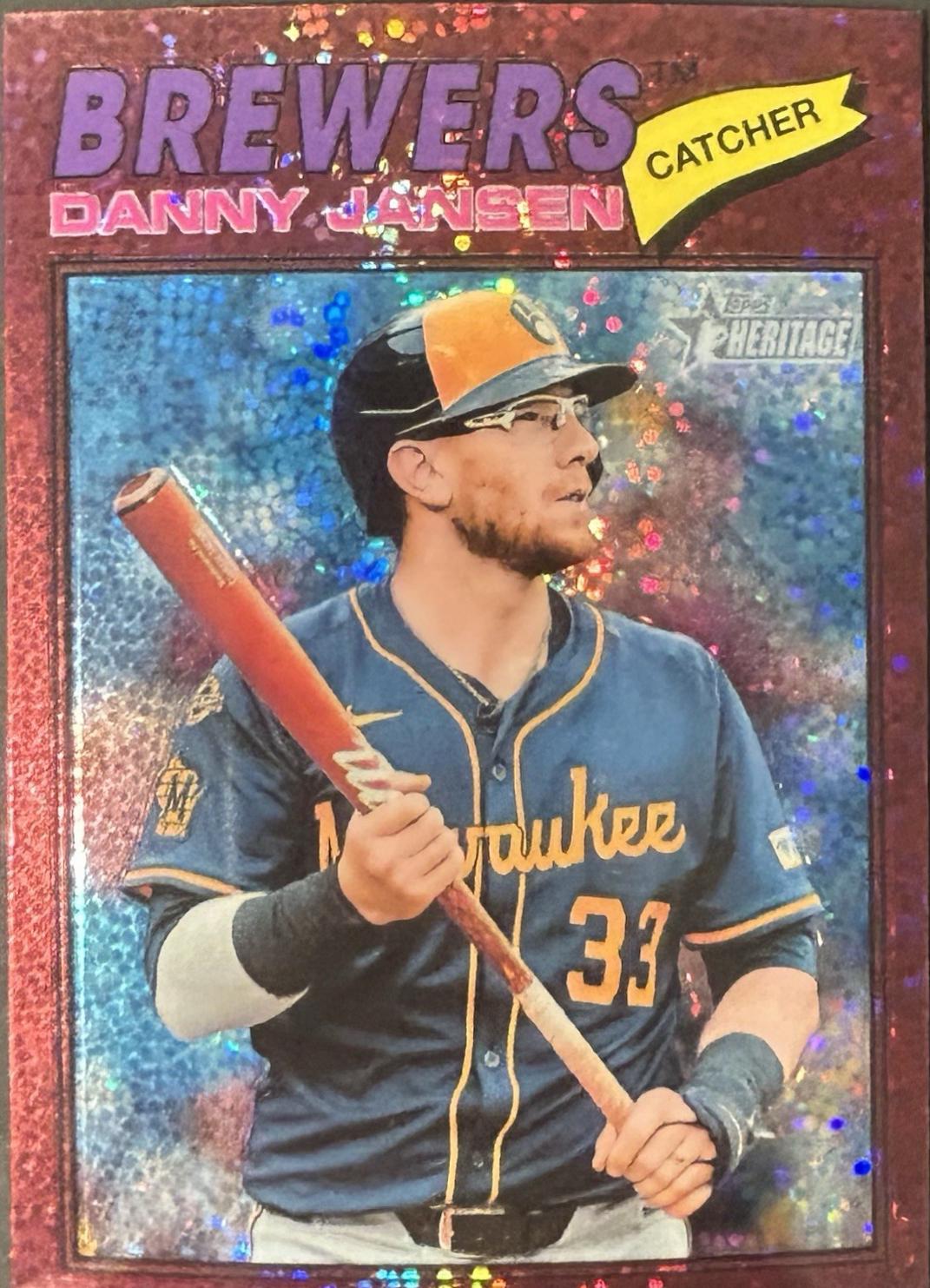 Danny Jansen [Burgundy Sparkle Chrome] #347