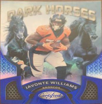 Javonte Williams [Blue] #DH-6