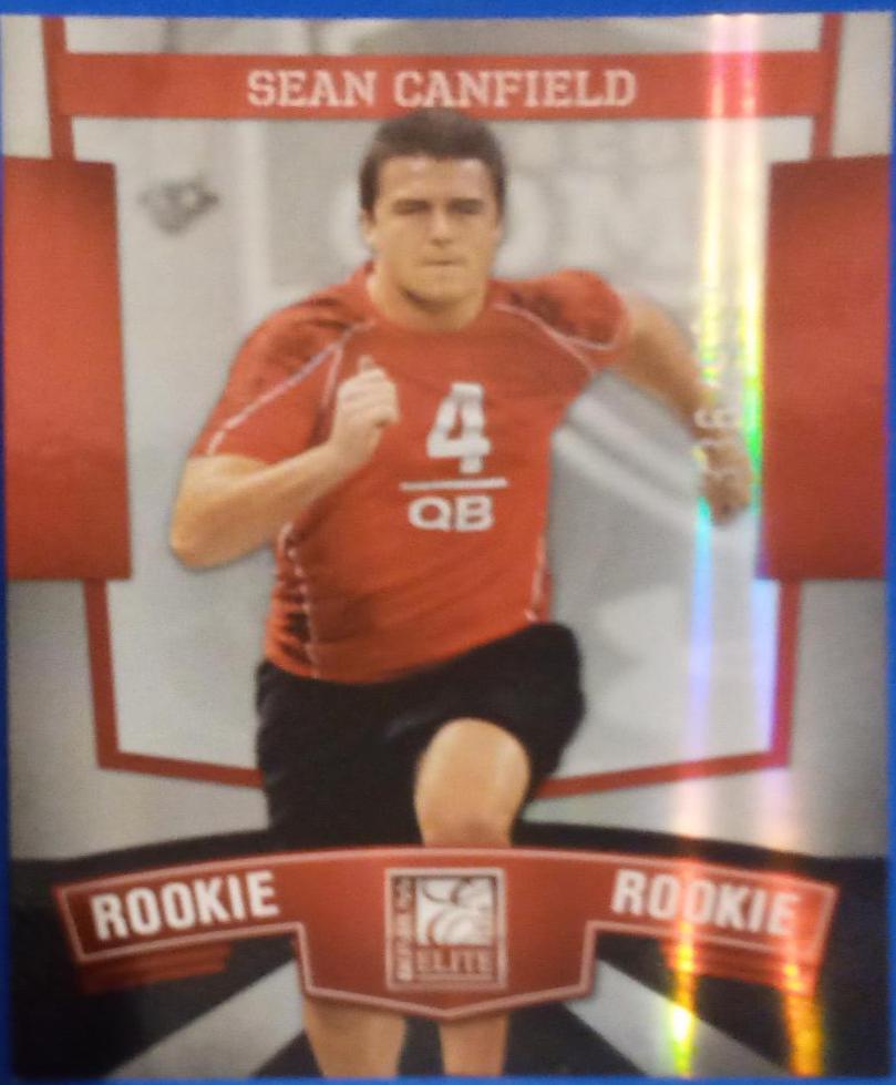 Sean Canfield #171 Football Cards 2010 Panini Donruss Elite