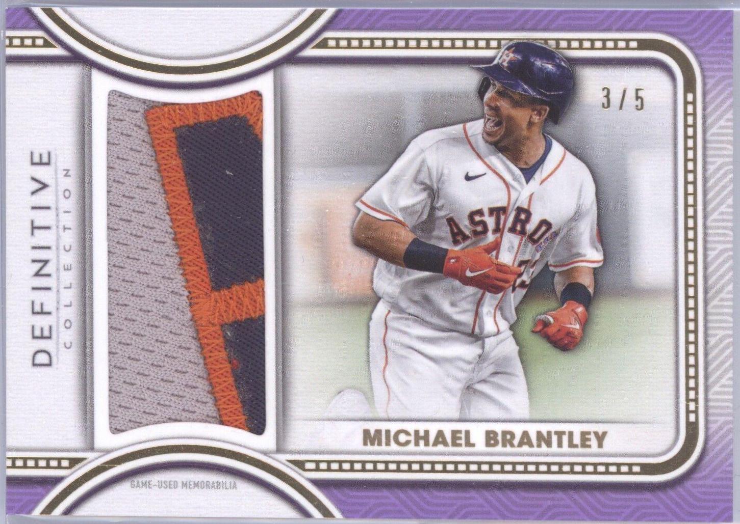 Michael Brantley [Purple] #DJR-MBR