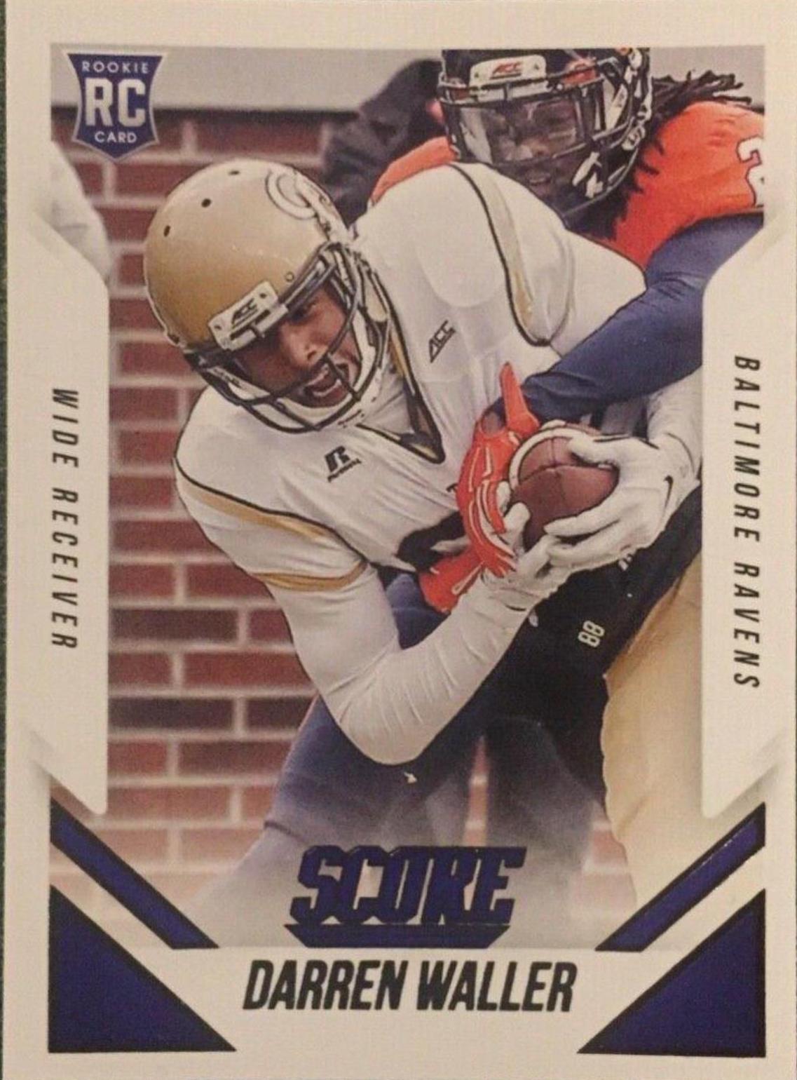 Darren Waller #438 Football Cards 2015 Panini Score