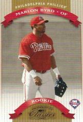 Marlon Byrd #102 Baseball Cards 2002 Donruss Classics Prices