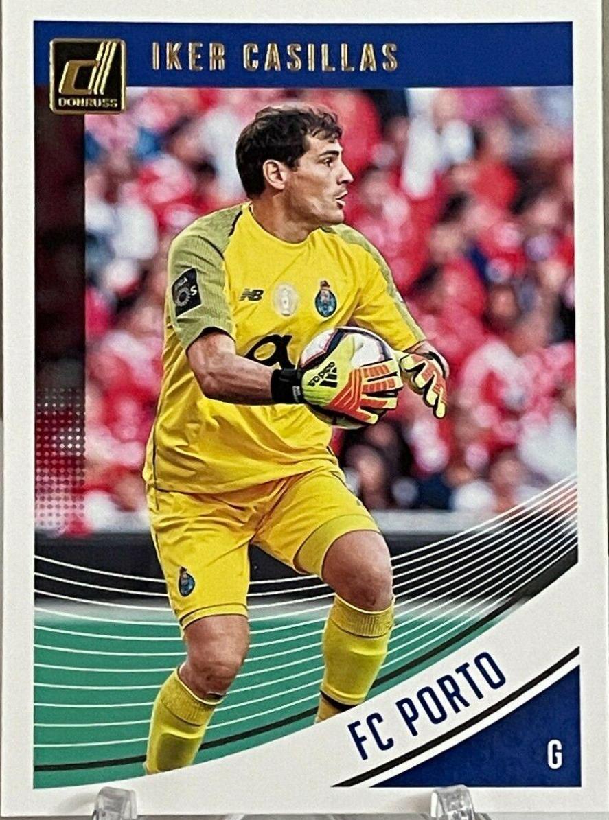 Iker Casillas #79 2018 Panini Donruss Soccer