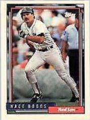 Wade Boggs #10 Baseball Cards 1992 Topps Micro