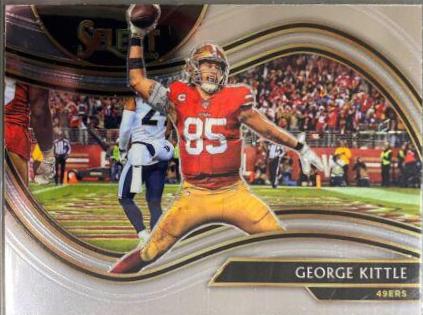 George Kittle Football Cards 2020 Panini Select Snapshots