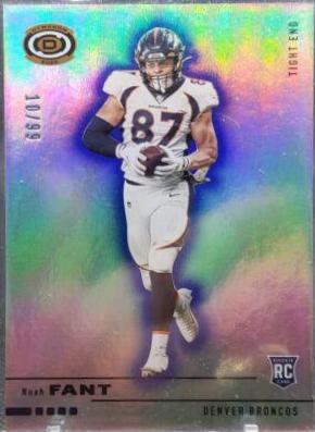 Noah Fant #DY14 Football Cards 2019 Panini Chronicles Dynagon