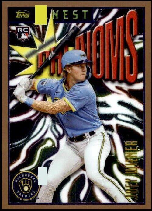 Joey Wiemer #62 Baseball Cards 2023 Topps Finest Flashbacks