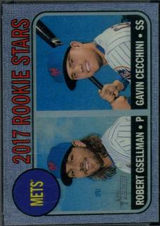 Mets 2017 Rookie Stars: Robert Gsellman / Gavin Cecchini
