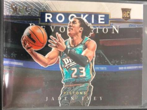 Jaden Ivey #10 Basketball Cards 2022 Panini Select Rookie Revolution